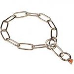 Stainless Steel Fur Saver Dog Collar for Great Dane - 1/6 inch (4.0 mm)