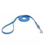 Amazing Blue Biothane Great Dane Leash for Walking, Tracking_1
