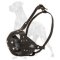 Leather Great Dane Leather Muzzle for Attack Training and Working