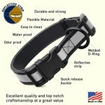 Biothane Reflective Collar With Quick Release Buckle_3