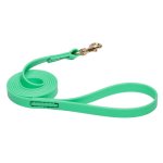 Green Waterproof Great Dane Leash Made of Biothane_1
