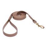 Khaki Waterproof Great Dane Leash Made of Biothane_2