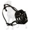 Durable Leather Muzzle Soft Inside for Great Dane