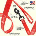 Biothane Adjustable Service Dog Leash_1