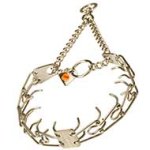 Stainless Steel Great Dane Pinch Collar Martingale - 1/11 inch (2.25 mm)