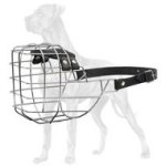 'The Silencer' Extra Large Wire Dog Muzzle For Big Dogs Like Great Dane