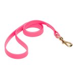 Pink Waterproof Great Dane Leash Made of Biothane_1