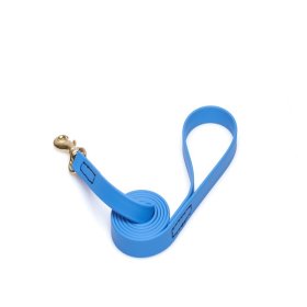 Blue Waterproof Great Dane Leash Made of Biothane