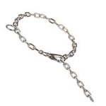 Great Dane Chrome Plated Fur Saver Collar - 1/9 inch (3 mm)