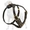 Sikllfully Studded Leather Canine Harness For Great Dane