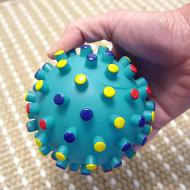 Bright Color Making Noise Rubber Ball for Great Dane 4 4/5 inch (12 cm) - TT8