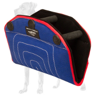 French Linen Great Dane Bite Builder with 3 Inside Handles