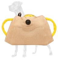 Great Dane Puppy and Young Dog Bite Builder of Jute