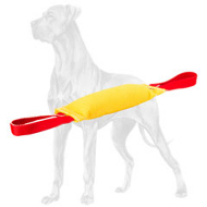 High Quality French Linen Great Dane Bite Tug