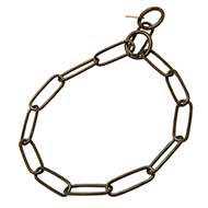 Great Dane Herm Sprenger Black Stainless Steel Fur Saver - 1/9 inch (3 mm)