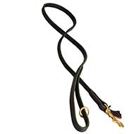 Walking and Training Leather Great Dane Leash