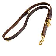 Classic Leather Great Dane Leash - 7 Different Modes in One Lead