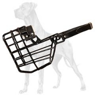 Winter Wire Cage Great Dane Muzzle with Special Cover