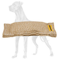 Jute Great Dane Bite Tug without Handles