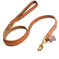 Great Dane Latigo Braided Leather Lead