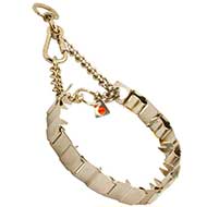 Stainless Steel Neck Tech Dog Prong Collar for Great Dane - 19 inch (48 cm)