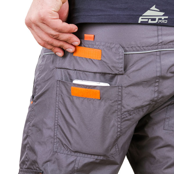 Comfortable Design Pro Pants with Strong Back Pockets for Dog Trainers