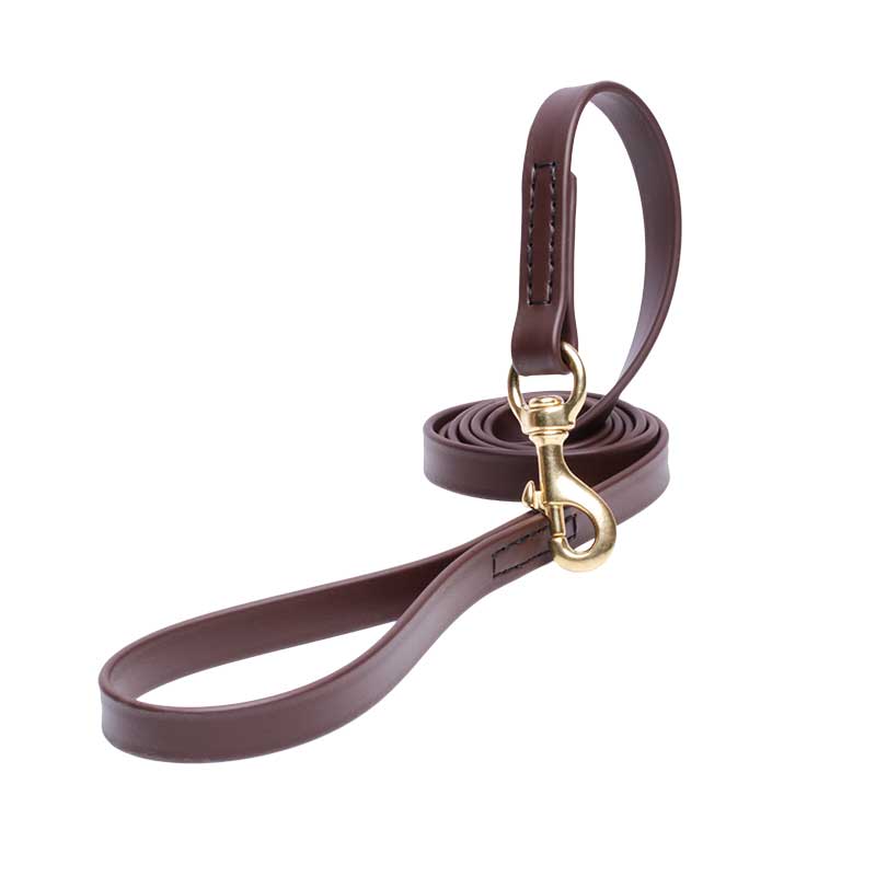 Brown Waterproof Great Dane 【Leash】 Made of Biothane Great Dane Breed