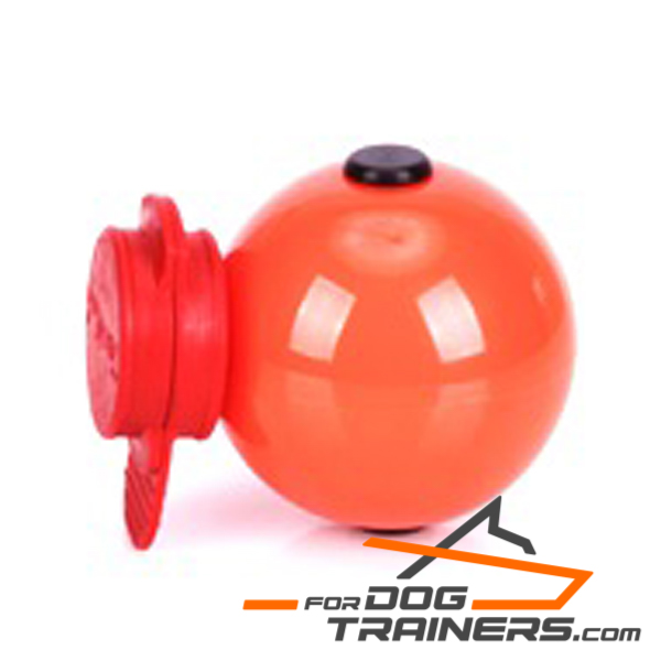 Dog training rubber ball