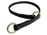 Silent Training Choke Leather Great Dane Collar