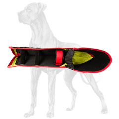 Comfortable Great Dane bite sleeve with inside handle