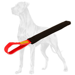 Superior Great Dane bite tug for puppy training