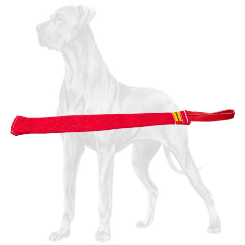 Sturdy Great Dane rag for prey drive skills  improvement