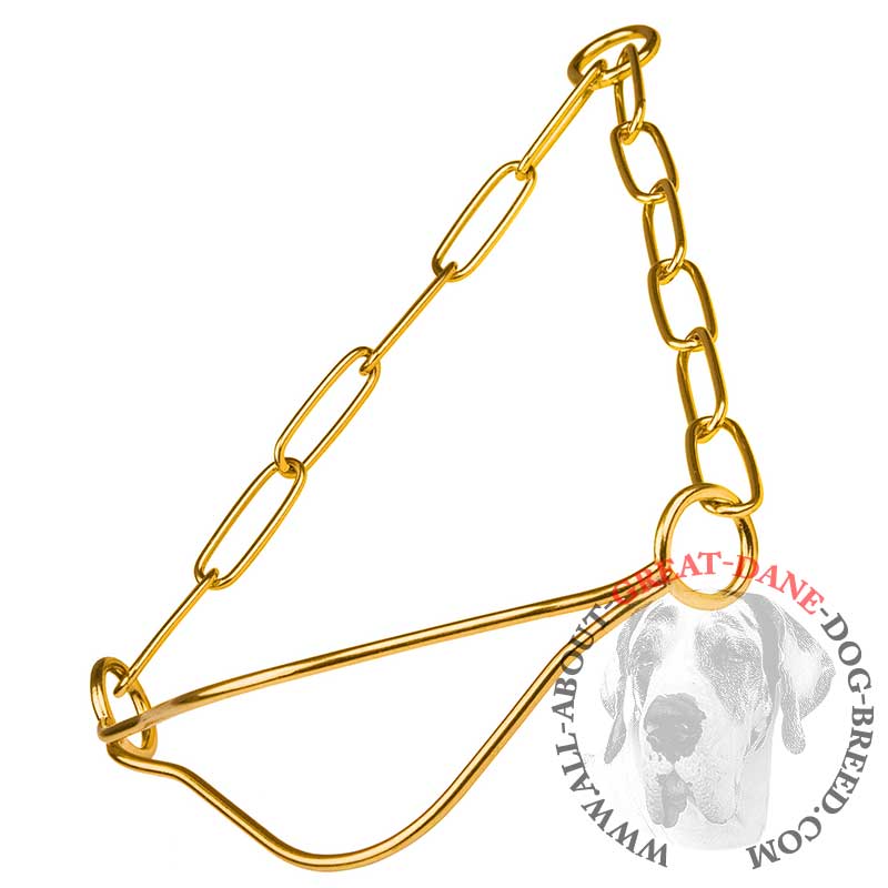 Herm Sprenger Show Dog Collar for Great Dane - 1/9 inch (3 mm)