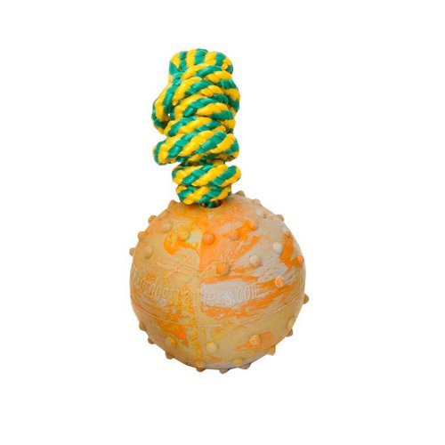 Rubber Squeaky Ball Dog Toy - 2 1/3 inch (6 cm)