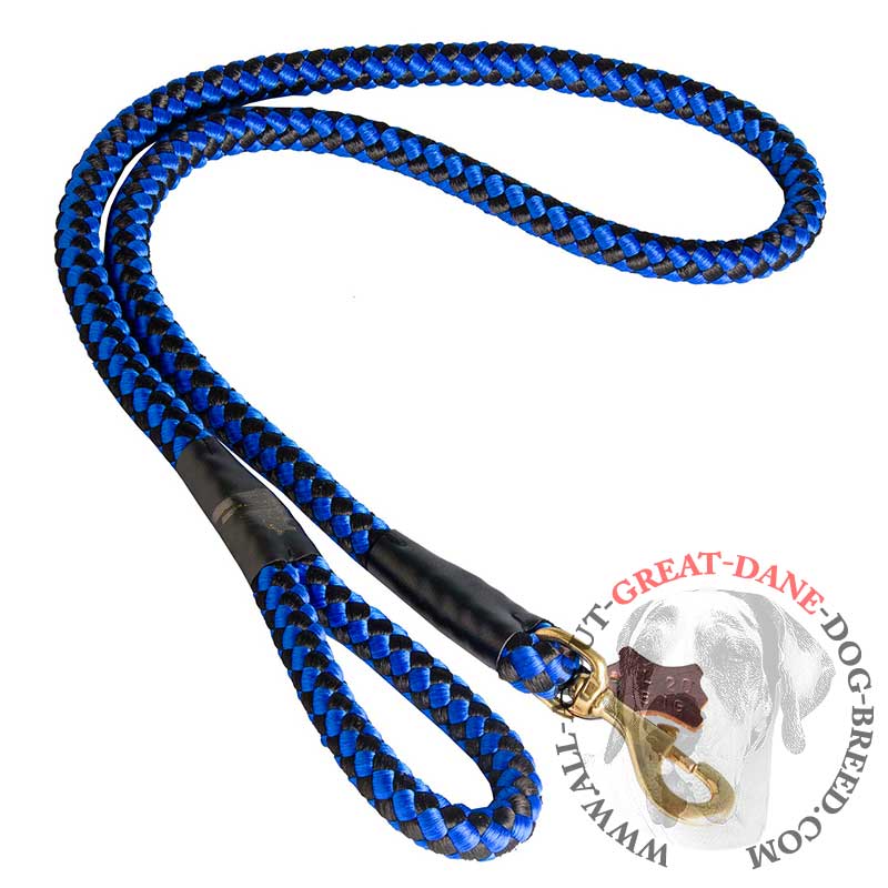 Cord Nylon Great Dane Leash Extra Strong