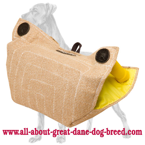 Jute Great Dane Puppy Bite Builder for Effective Training