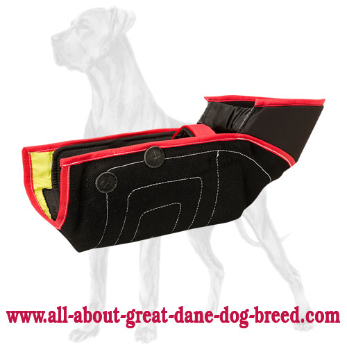 Super Strong French Linen Great Dane Bite Sleeve