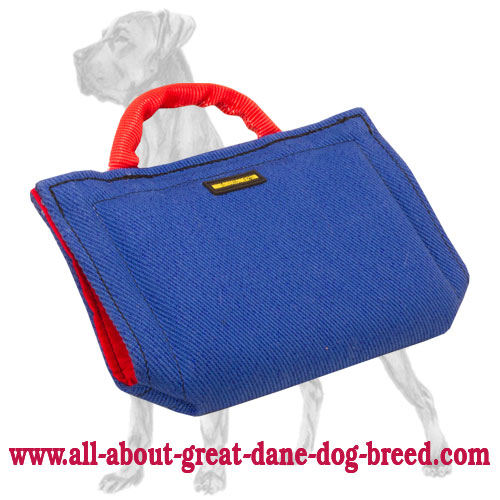 Royal Quality French Linen Bite Puppy Sleeve for Great Dane