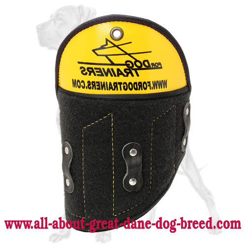 "Super Shield" Shoulder Protector for Pro Great Dane Training