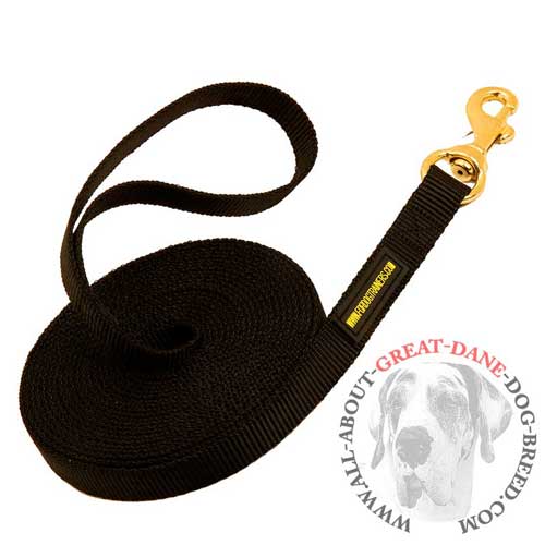 Long Nylon Great Dane Leash for Training