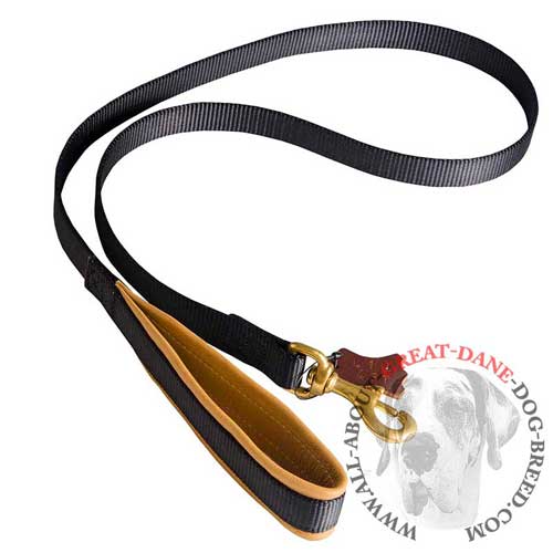 Stitched Great Dane leash